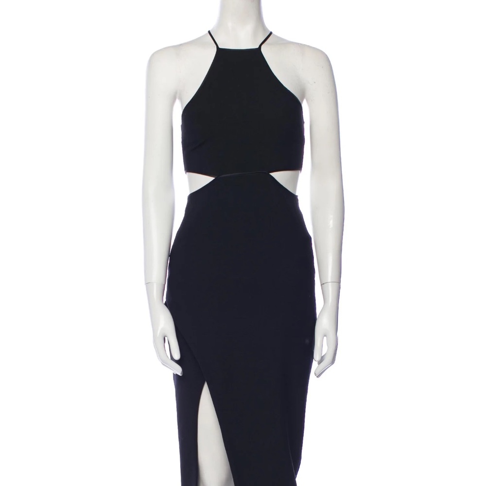 CINQ À SEPT Square Neckline Midi Length Dress